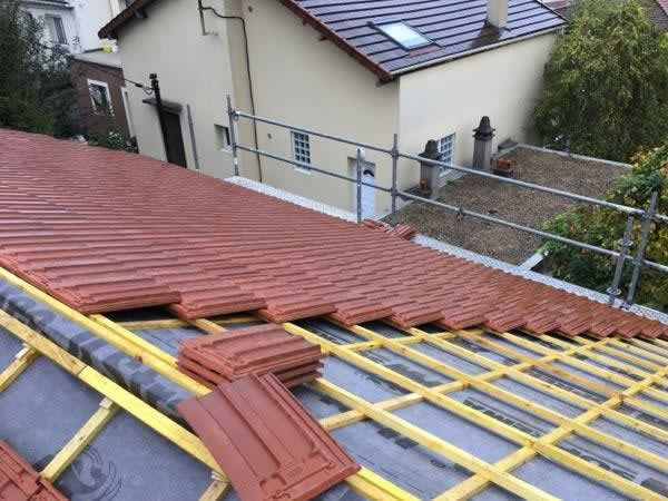 Installation toiture neuve