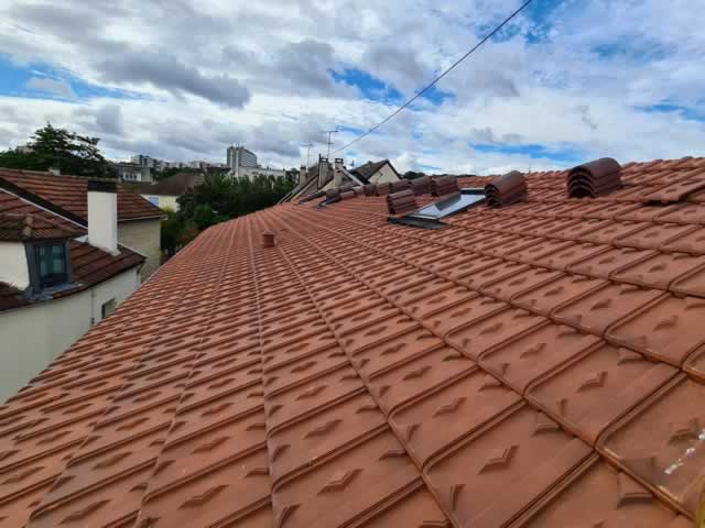 Changement remplacement toiture tuile dans les Yvelines 78
