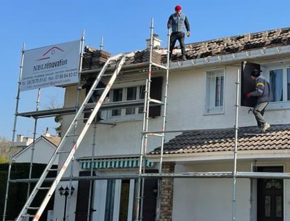 travaux rénovation de toiture dans les Yvelines 78
